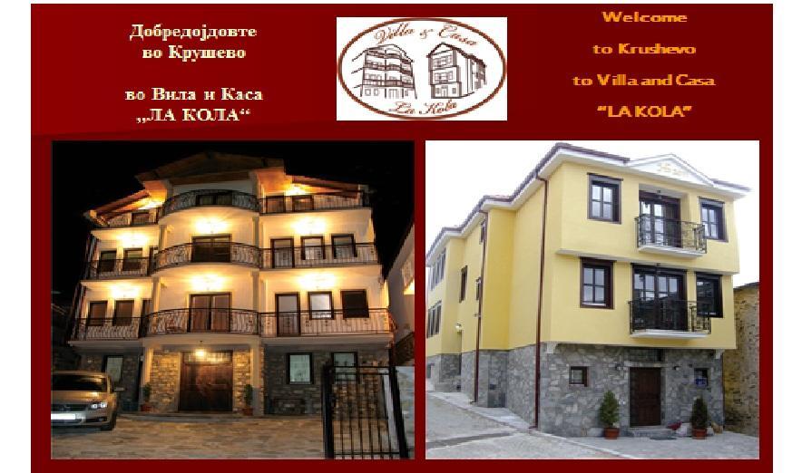 Villa La Kola Kruševo Exterior foto